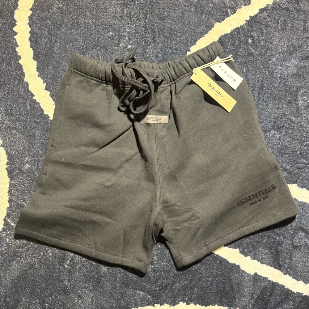 Fear of God ESSENTIALS black Men's Athletic Shorts